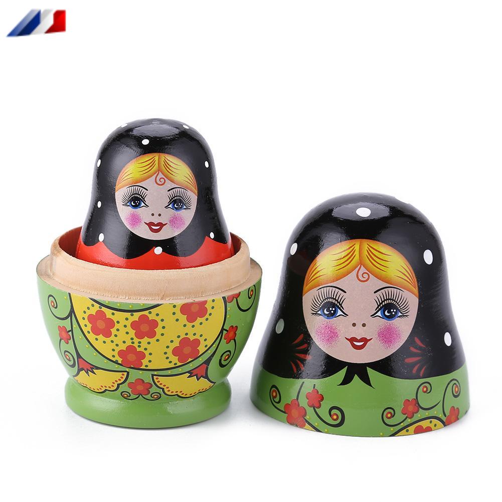 Matrioska, Conjunto de muñecas rusas de madera 
