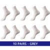 10 pares / gris