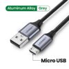 Micro USB Gris