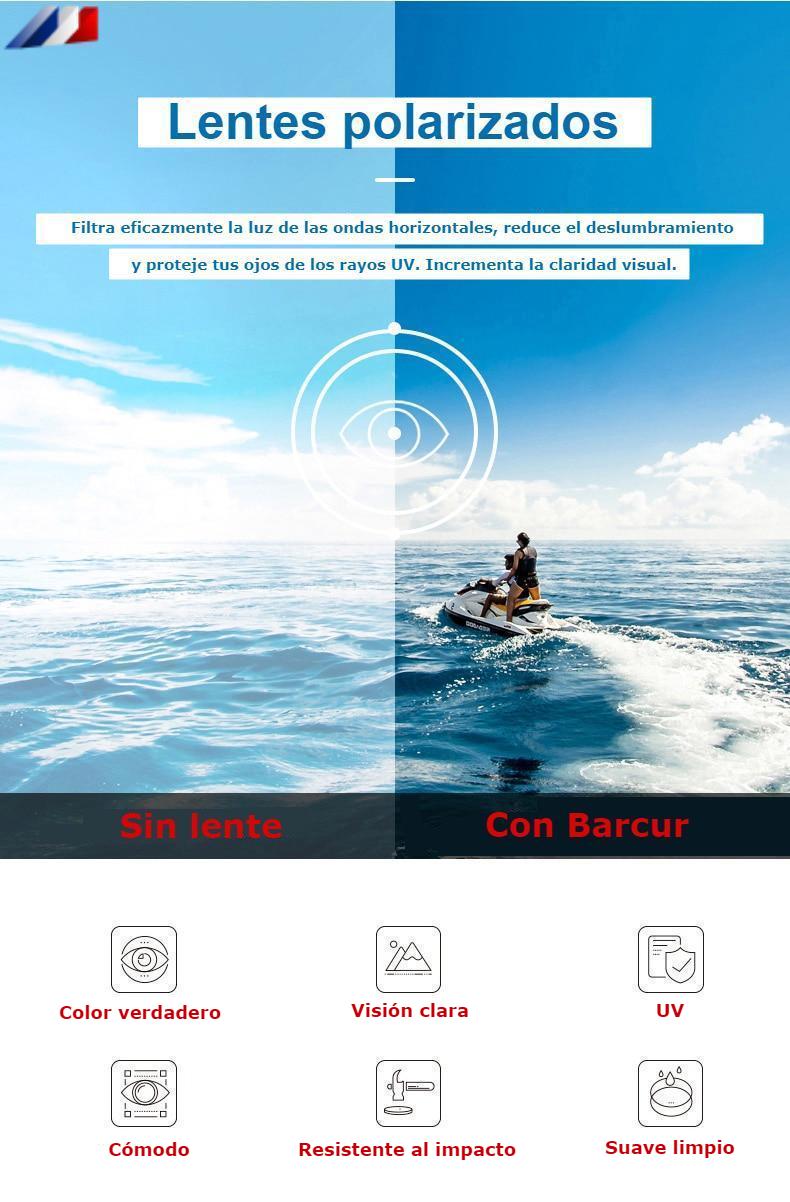Gafas de sol de bambú polarizadas para hombres y mujeres